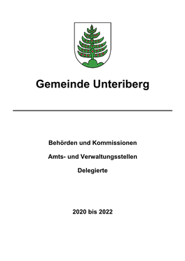 Gemeinde Unteriberg