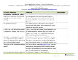 Retted Q&A: Epilepsy Incidence, Treatments and Research Dr. Eric