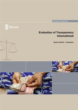 Evaluation of Transparency International