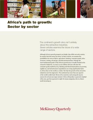 Africa's Path to Growth
