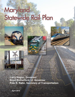 Maryland State Rail Plan
