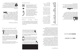 Do We Still Use Morse Code? Code Original Morse's Samuel (ITU)