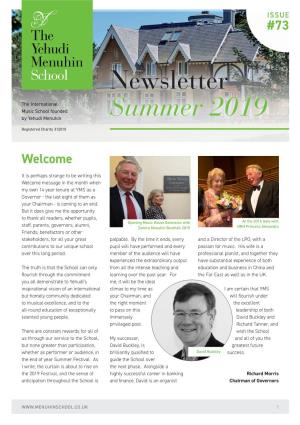 Newsletter Summer 2019