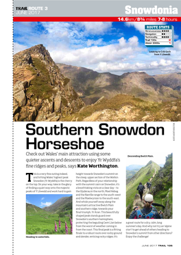 Southern Snowdon Horseshoe