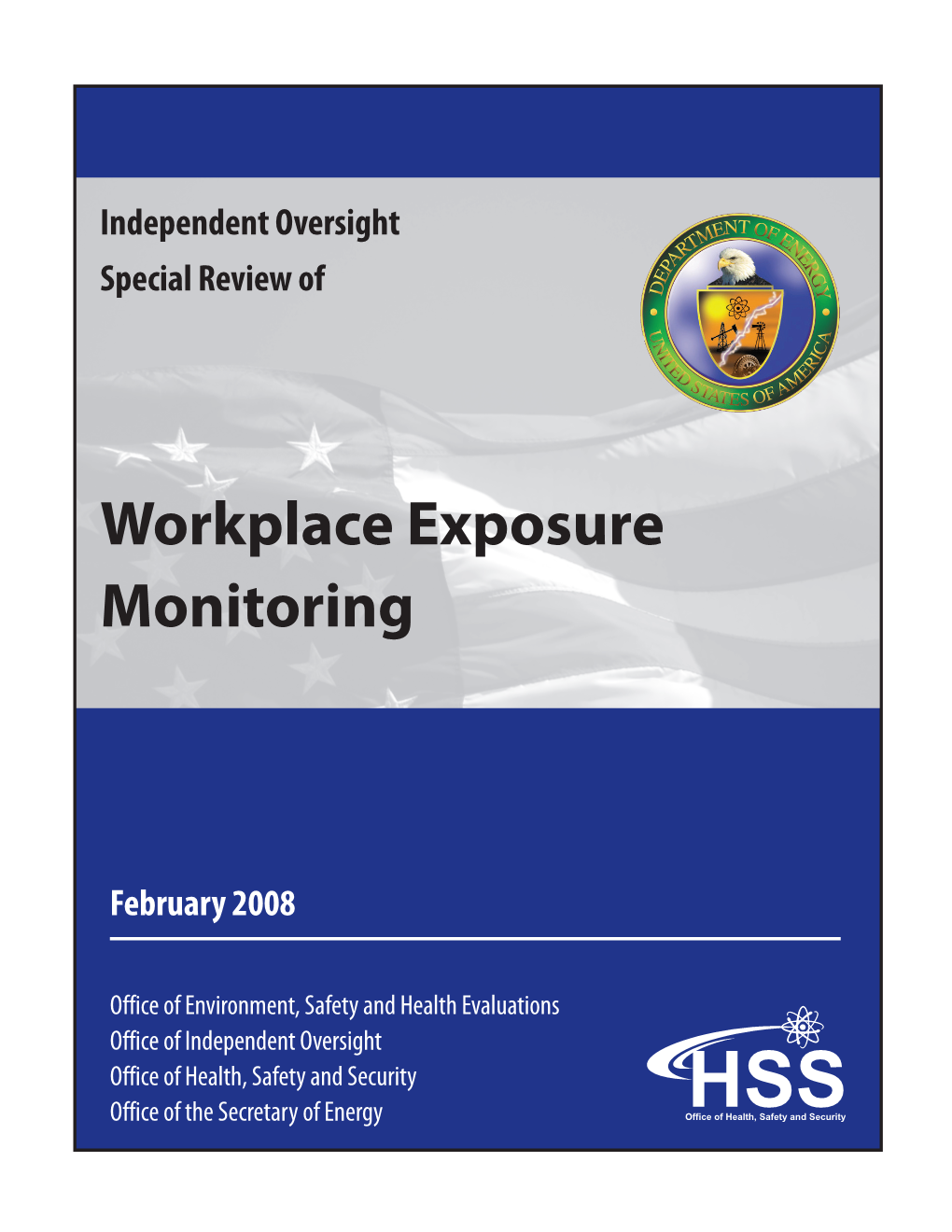 Workplace Exposure Monitoring