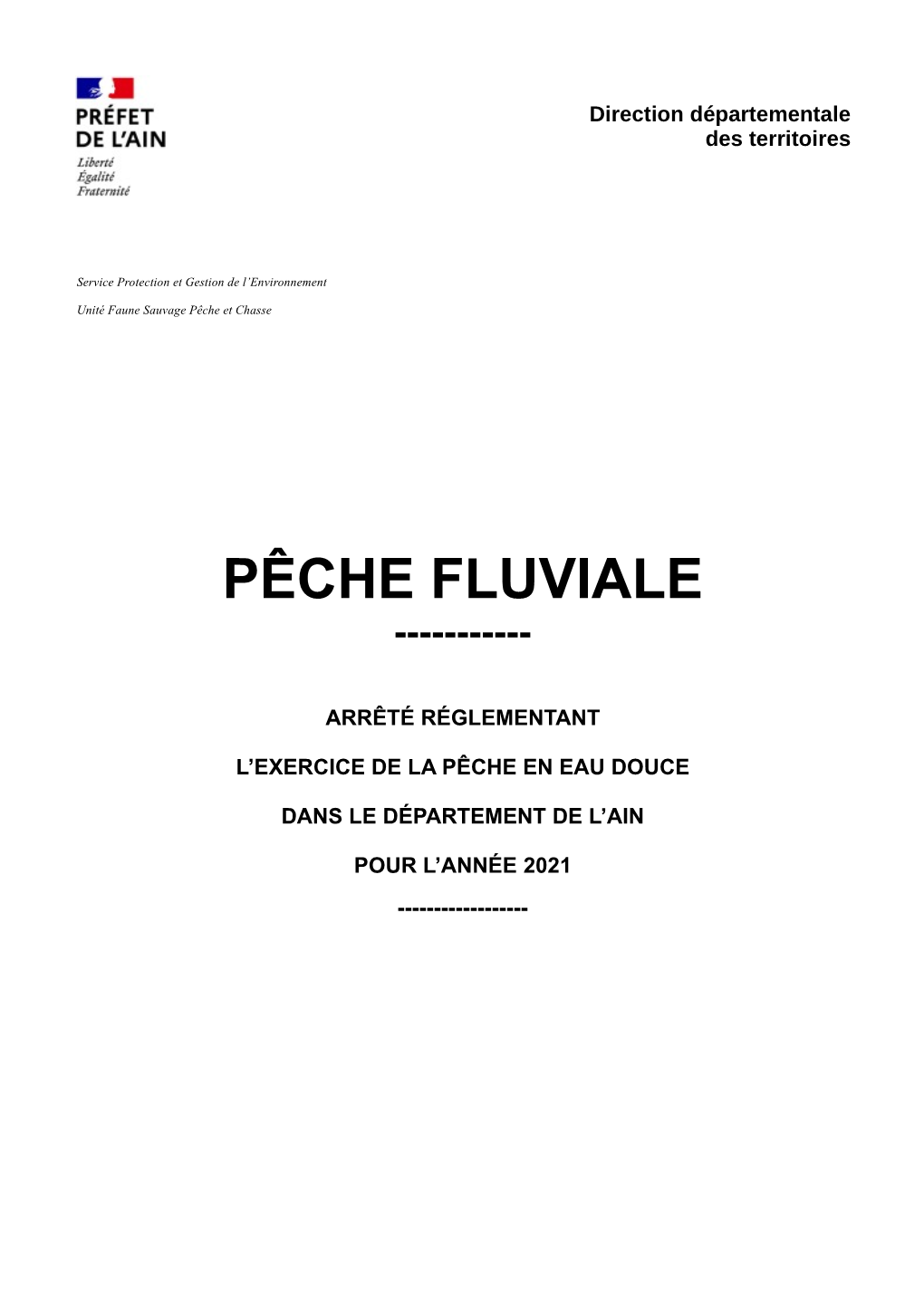 Pêche Fluviale