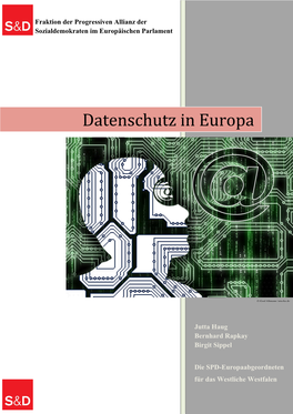 Datenschutz in Europa