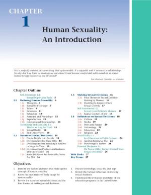 Human Sexuality: an Introduction