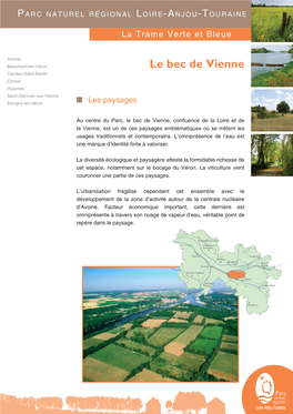 Le Bec De Vienne Candes-Saint-Martin Chinon Huismes Saint-Germain-Sur-Vienne Savigny-En-Véron Les Paysages