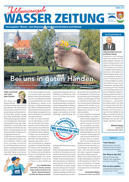 Wasserzeitung Jubiläumsausgabe (2013)