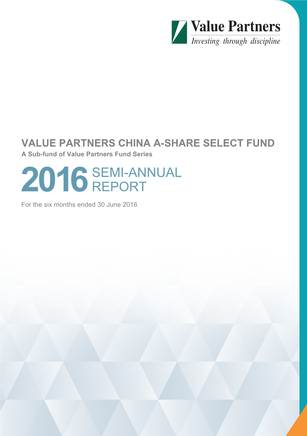 2016Semi-Annual Report