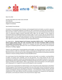 ETI Letter to Cambodia Government