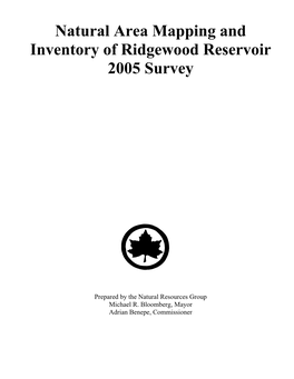 Ridgewood Reservoir, 2005