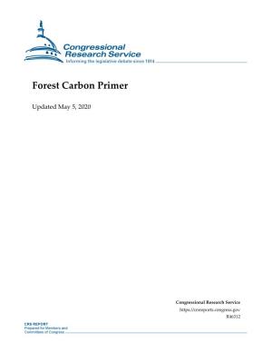 Forest Carbon Primer