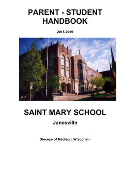 Parent - Student Handbook