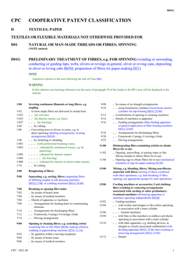 PRELIMINARY TREATMENT of FIBRES, E.G. for SPINNING (⁠Winding Or Unwinding, Conducting Or Guiding Laps, Webs, Slivers Or Roving