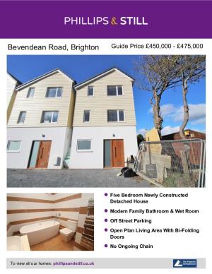 Bevendean Road, Brighton Guide Price £450,000 - £475,000