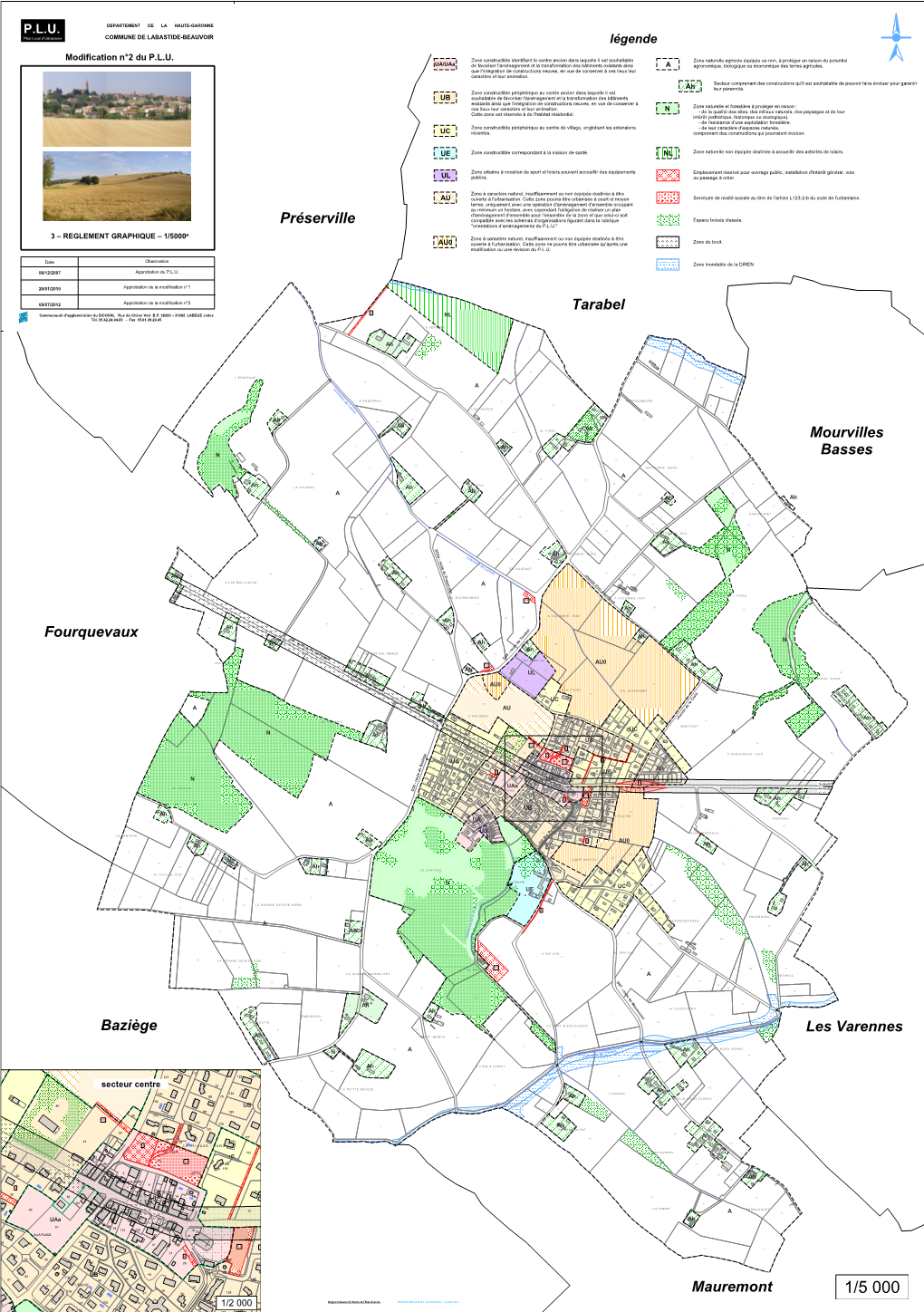 Baziège Les Varennes Fourquevaux Mauremont Tarabel Mourvilles