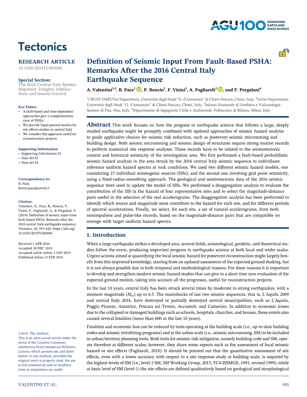 Definition of Seismic Input from Fault-Based PSHA: Remarks After