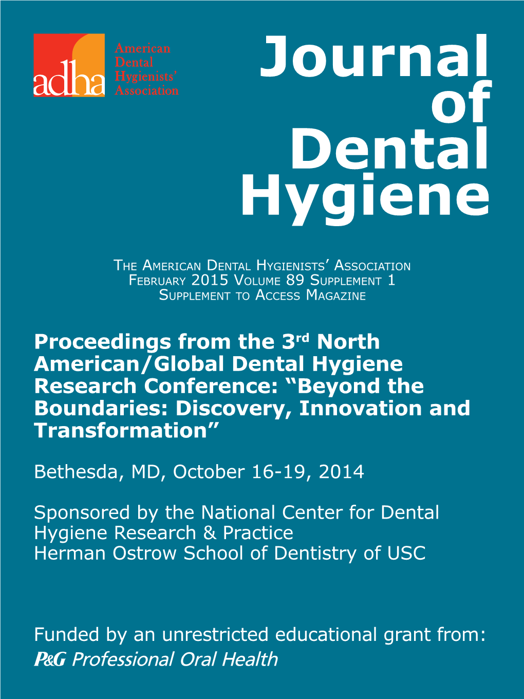Journal of Dental Hygiene
