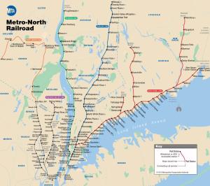 Metro-North New Hamburg HARLEM LINE Amtrak Railroad Naugatuck to Hartford Patterson SULLIVAN Beacon & Springfield