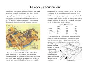A History of the Abbey