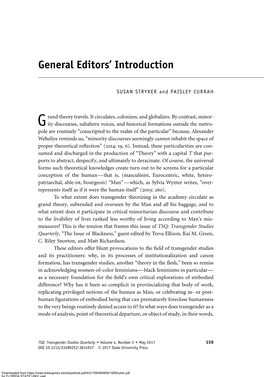 General Editors' Introduction