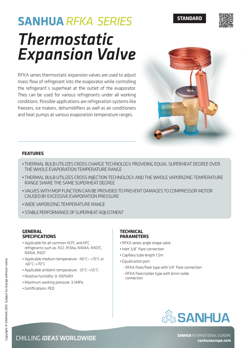 Thermostatic Expansion Valve