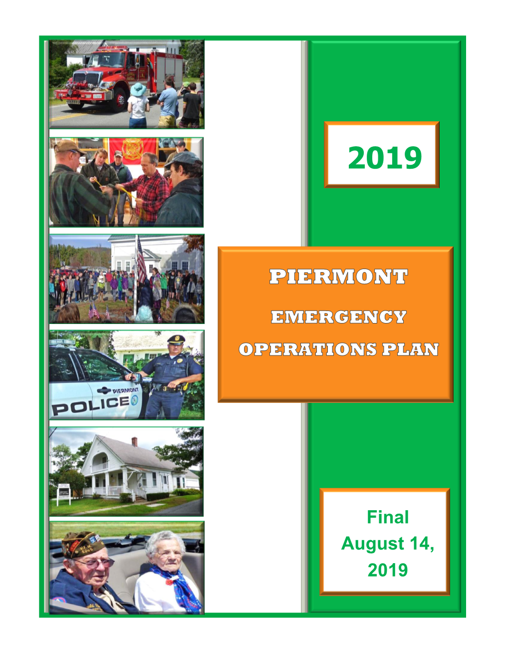 2019 Emergency Operations Plan
