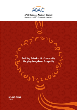 Building Asia Pacific Community Mapping Long Term Prosperity