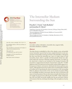 The Interstellar Medium Surrounding the Sun
