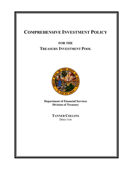 Comprehensive Investment Policy