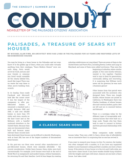 Palisades, a Treasure of Sears Kit Houses