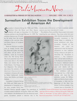 Surrealism Exhibition Traces the Development of American Art
