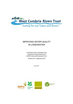 Improving Water Quality in Loweswater