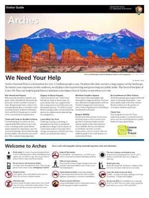 Arches Visitor Guide 2017