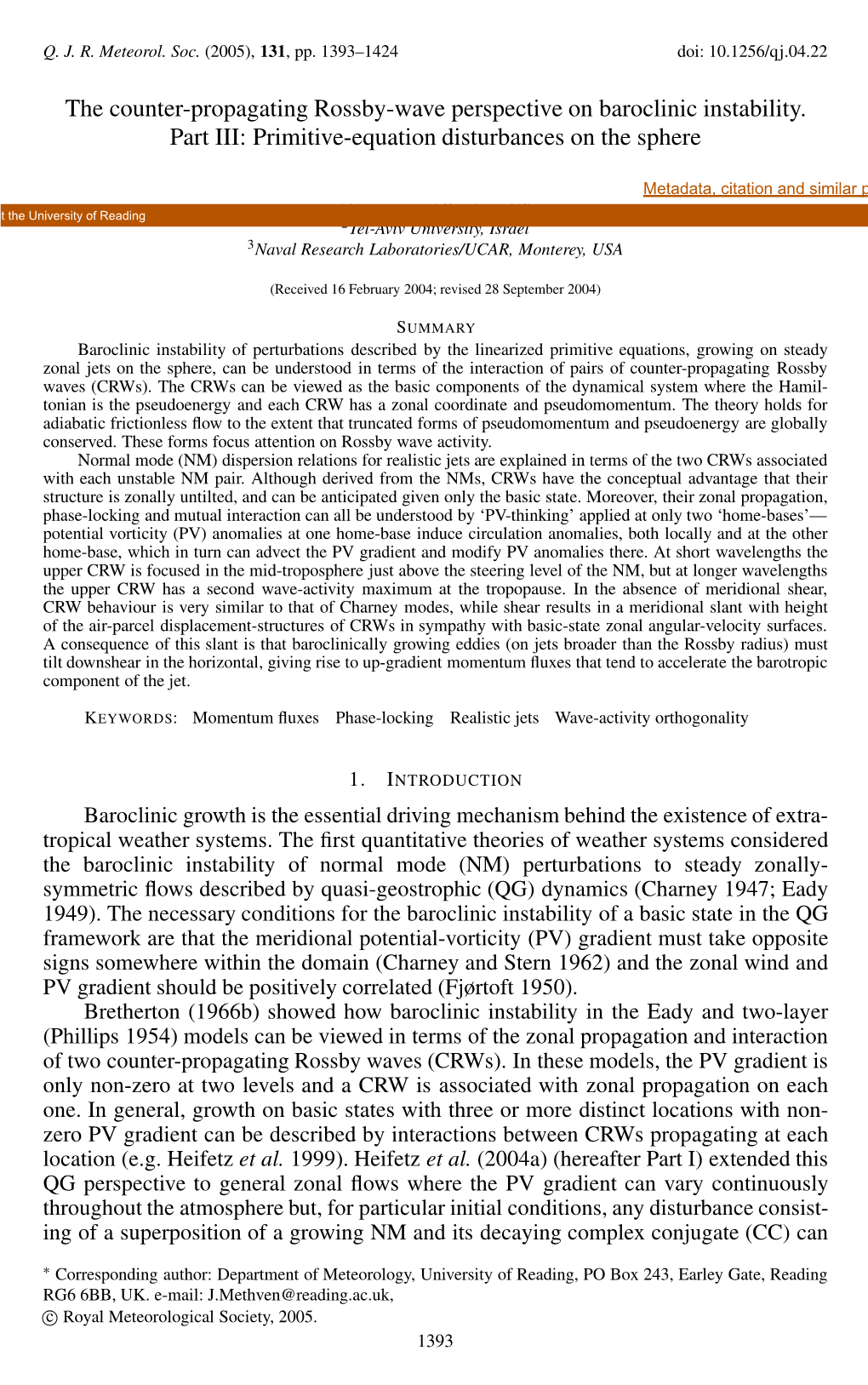 The Counter-Propagating Rossby-Wave Perspective on Baroclinic Instability