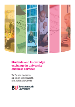 Students and Knowledge Exchange in University Business Services