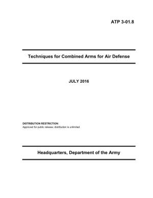 ATP 3-01.8 Techniques for Combined Arms for Air Defense Headquarters