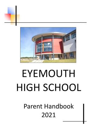 Eyemouth High School Parent Handbook 2021