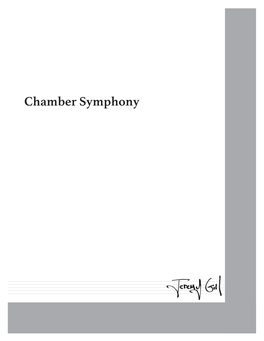 Chamber Symphony Chamber Symphony