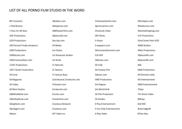 List of All Porno Film Studio in the Word