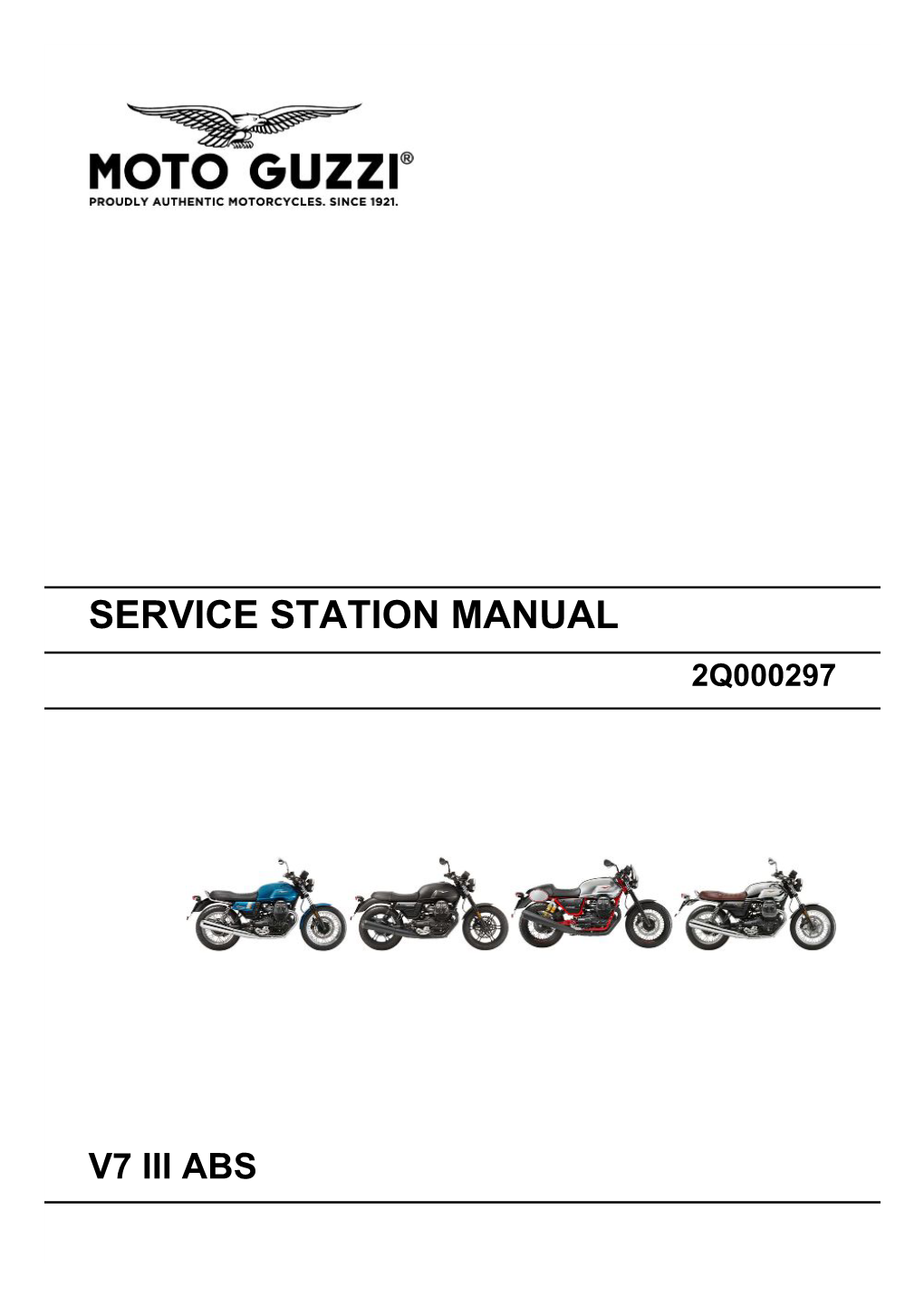 Service Station Manual 2Q000297