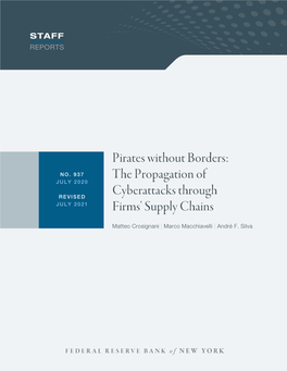 The Propagation of Cyberattacks Through Firms' Supply Chains Matteo Crosignani, Marco Macchiavelli, and André F