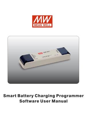 Smart Battery Charging Programmer Software User Manual Smart Battery Charging Programmer Software User Manual