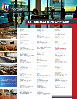 Lit Signature Offices