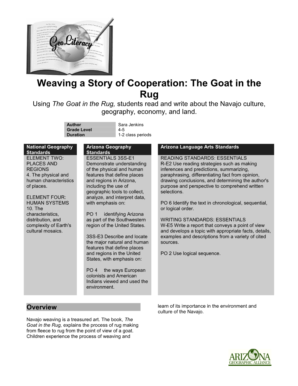 Weaving a Story of Cooperation: the Goat in the Rug