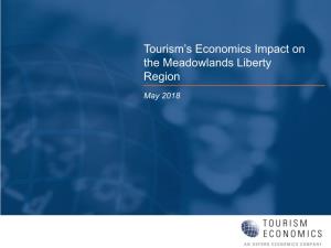 Tourism's Economics Impact on the Meadowlands Liberty Region
