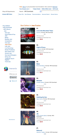 Best Sellers in Jazz Fusion ‹ MP3 Downloads 81