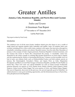 Greater Antilles